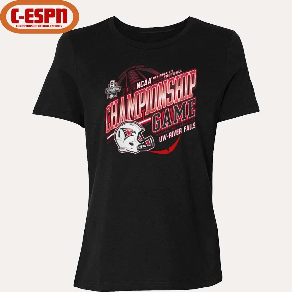 Official UW-River Falls Football 2026 NCAA Division III Championship Bound Shirt