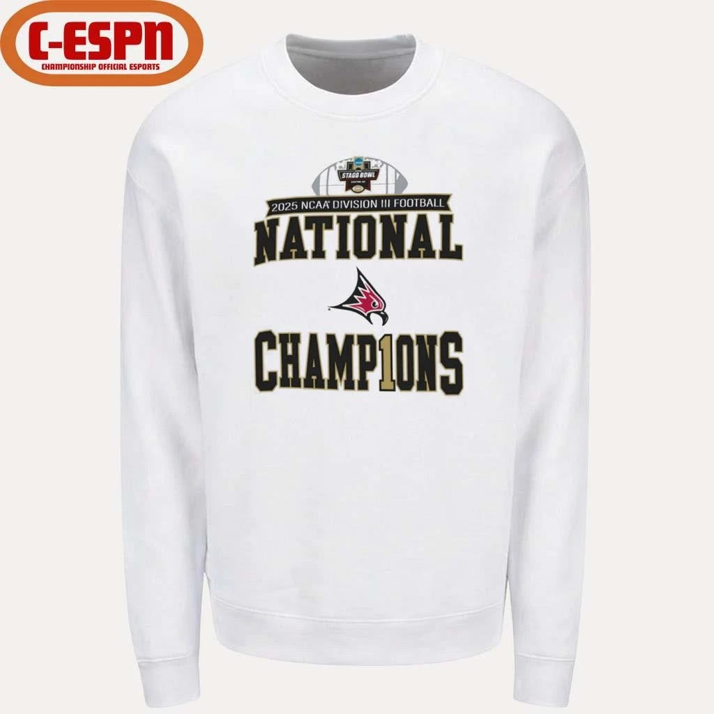 Official UW-River Falls Football DIII Stagg Bowl National Champions T-Shirt