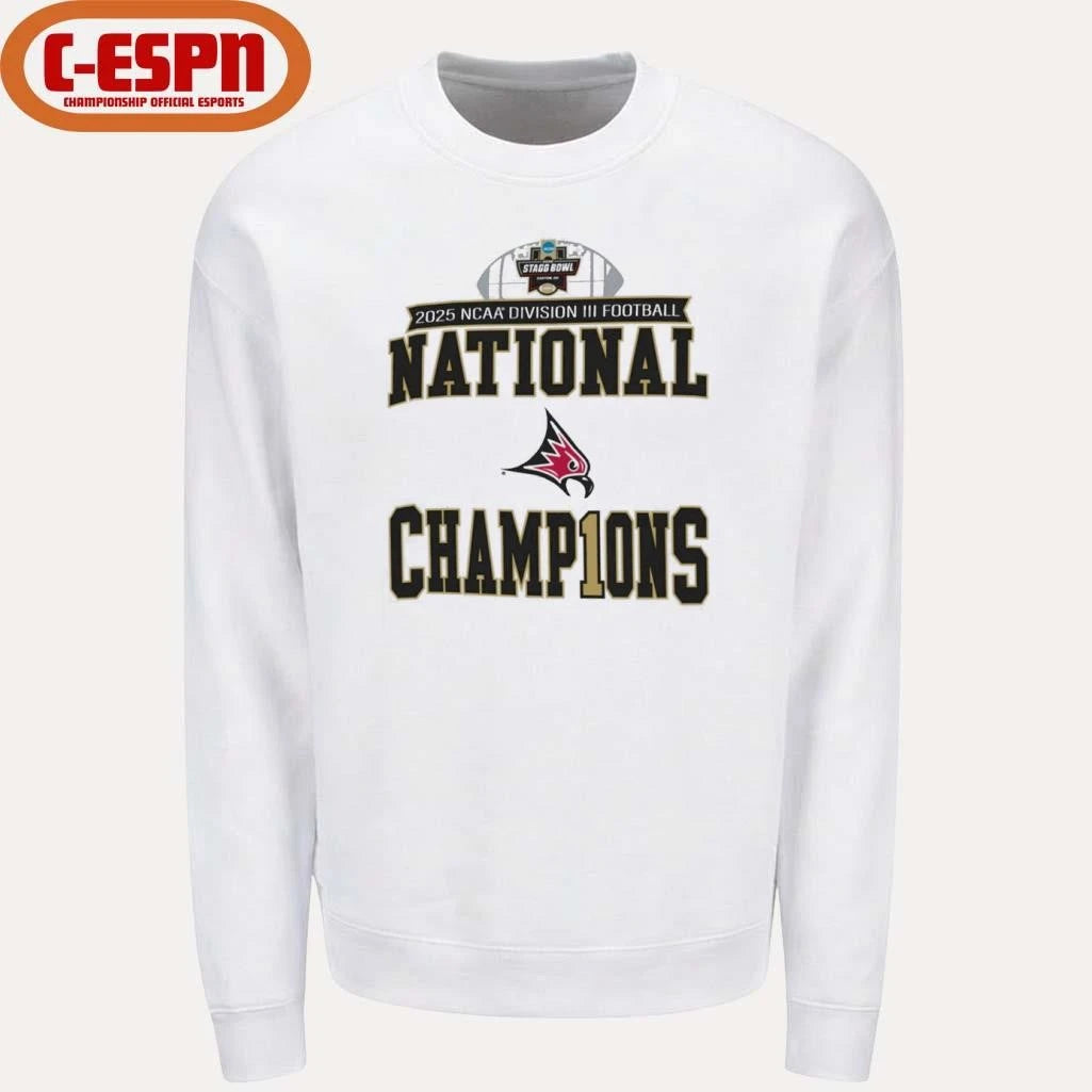 Official UW-River Falls Football DIII Stagg Bowl National Champions T-Shirt