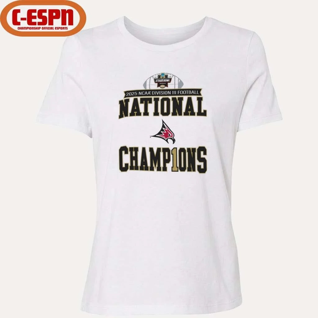 Official UW-River Falls Football DIII Stagg Bowl National Champions T-Shirt
