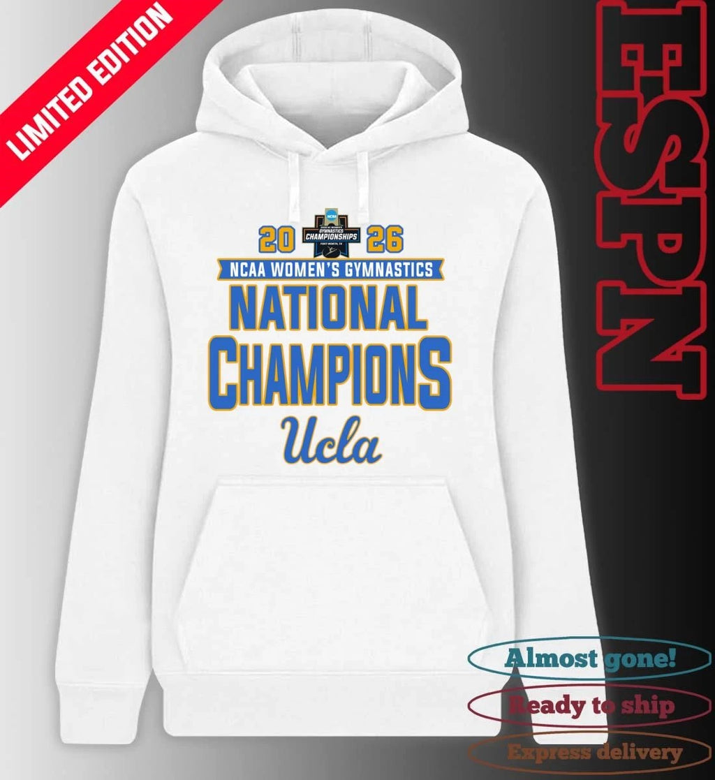 Official Ucla Bruins 2026 NCAA Women’s Gymnastics National Champions T-Shirt