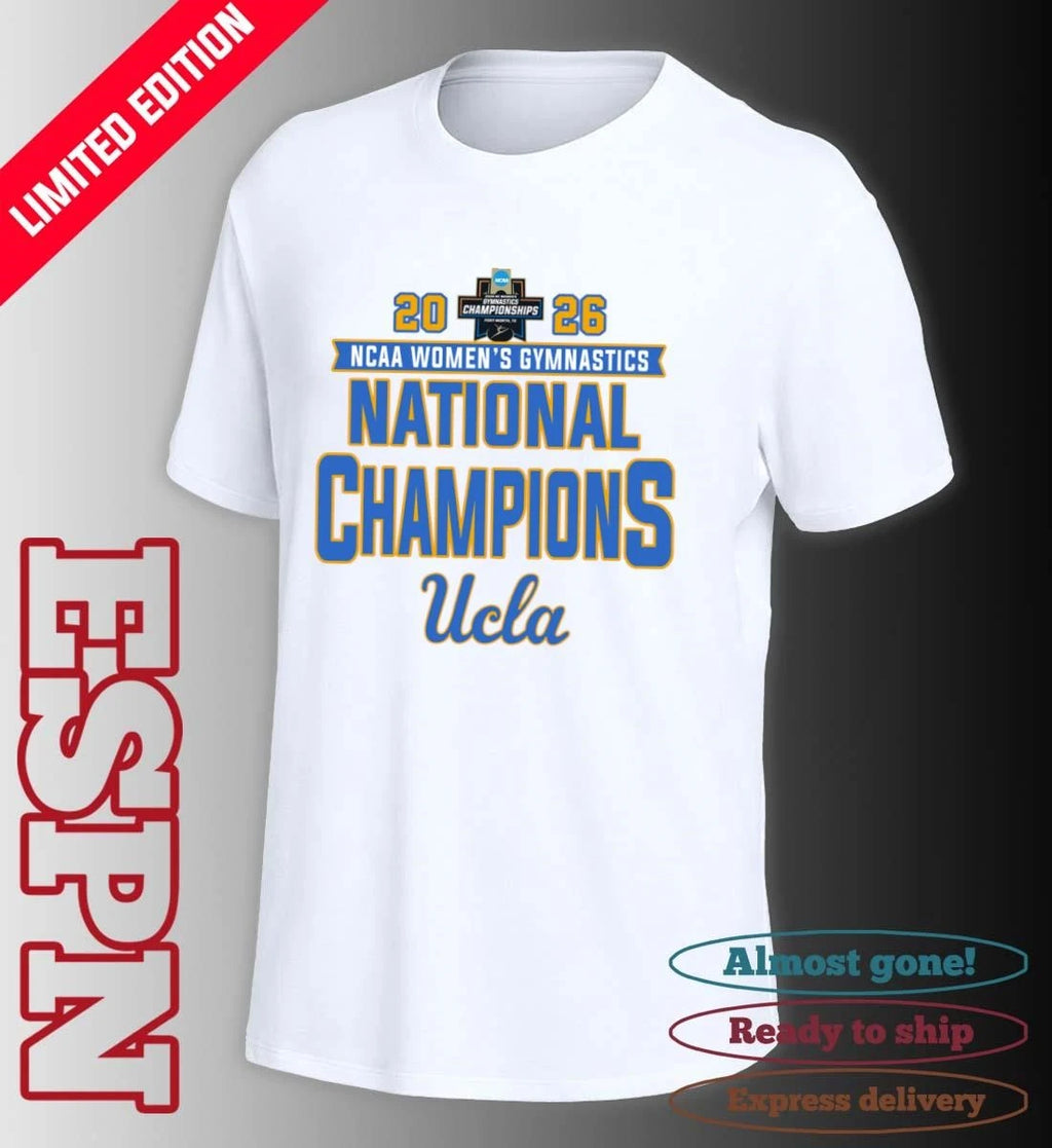 Official Ucla Bruins 2026 NCAA Women’s Gymnastics National Champions T-Shirt