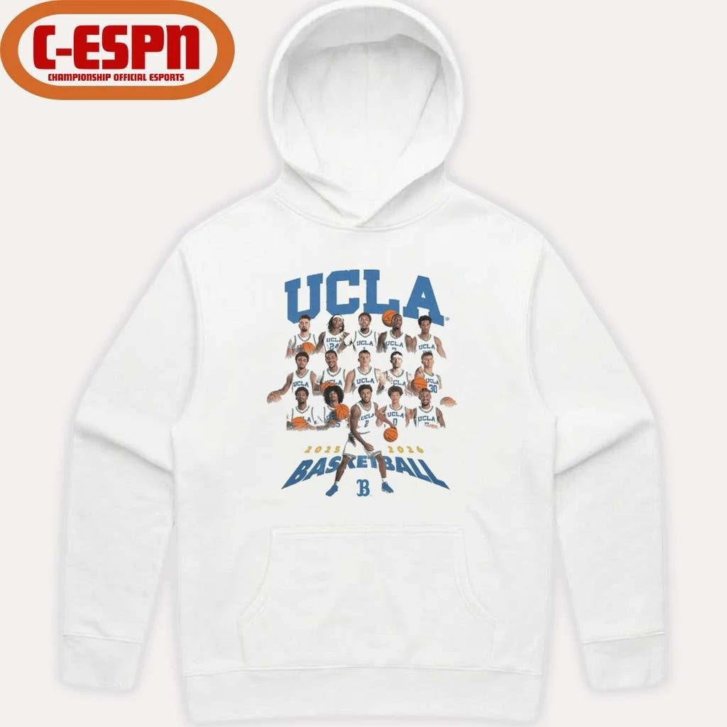 Official Ucla Bruins Basketball Team 2025-26 Shirt