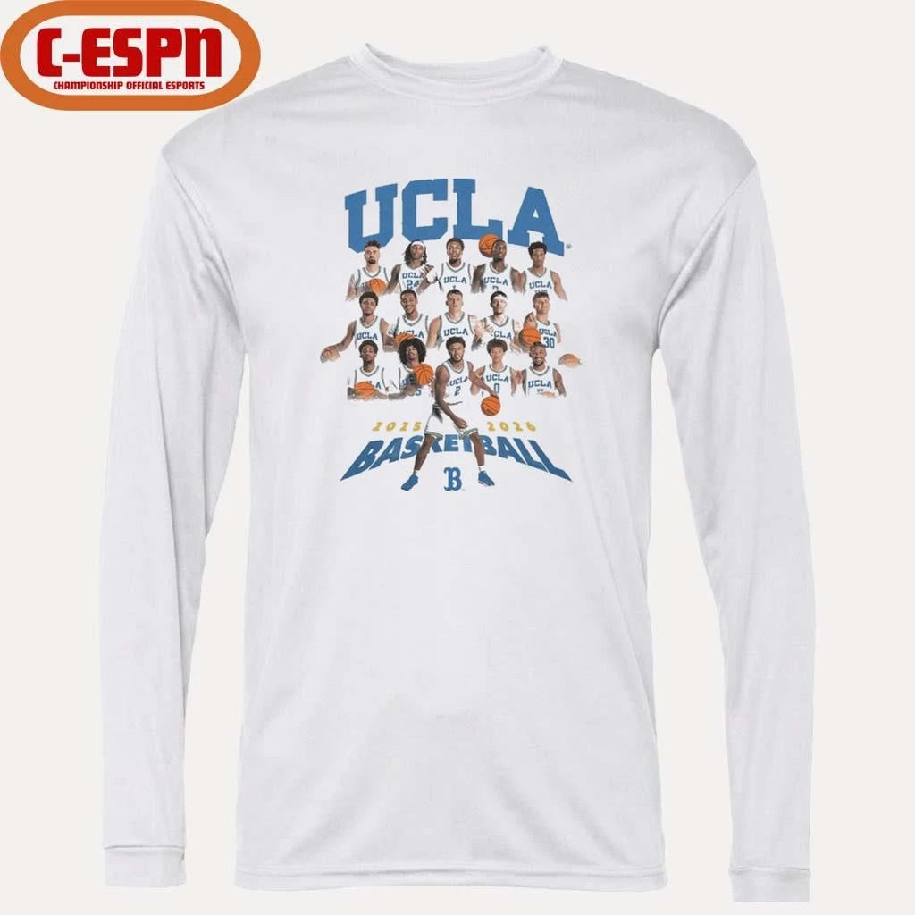 Official Ucla Bruins Basketball Team 2025-26 Shirt