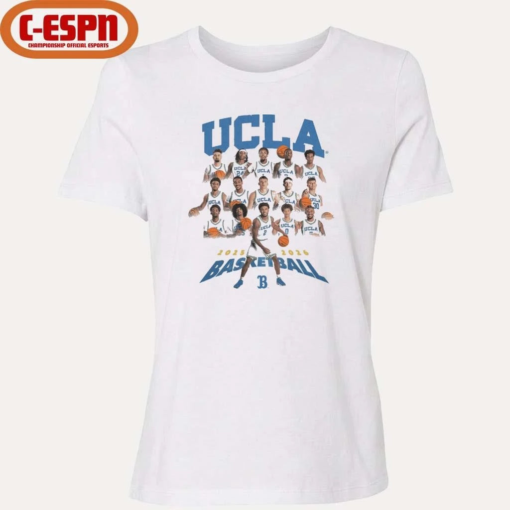Official Ucla Bruins Basketball Team 2025-26 Shirt