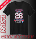 Official Uconn Huskies 2026 Big East Women’s Basketball Champions 30-0 Signatures Shirt