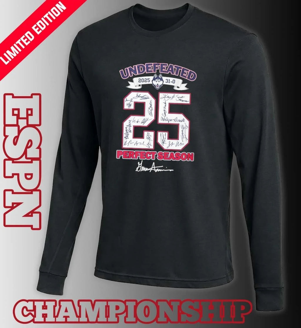 Official Uconn Women’s Basketball Undefeated 31-0 Perfect Season Shirt