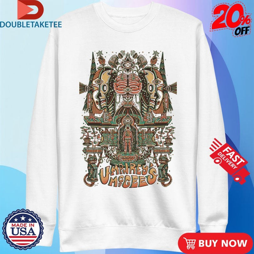 Official Umphrey’s McGee 3 17 3 19 2026 Portland OR Shirts