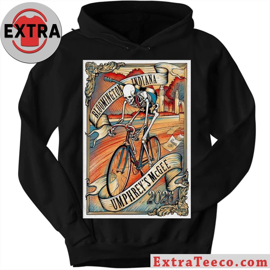 Official Umphrey’s McGee Event Bloomington IN On Jan 29 2026 Poster T-Shirt