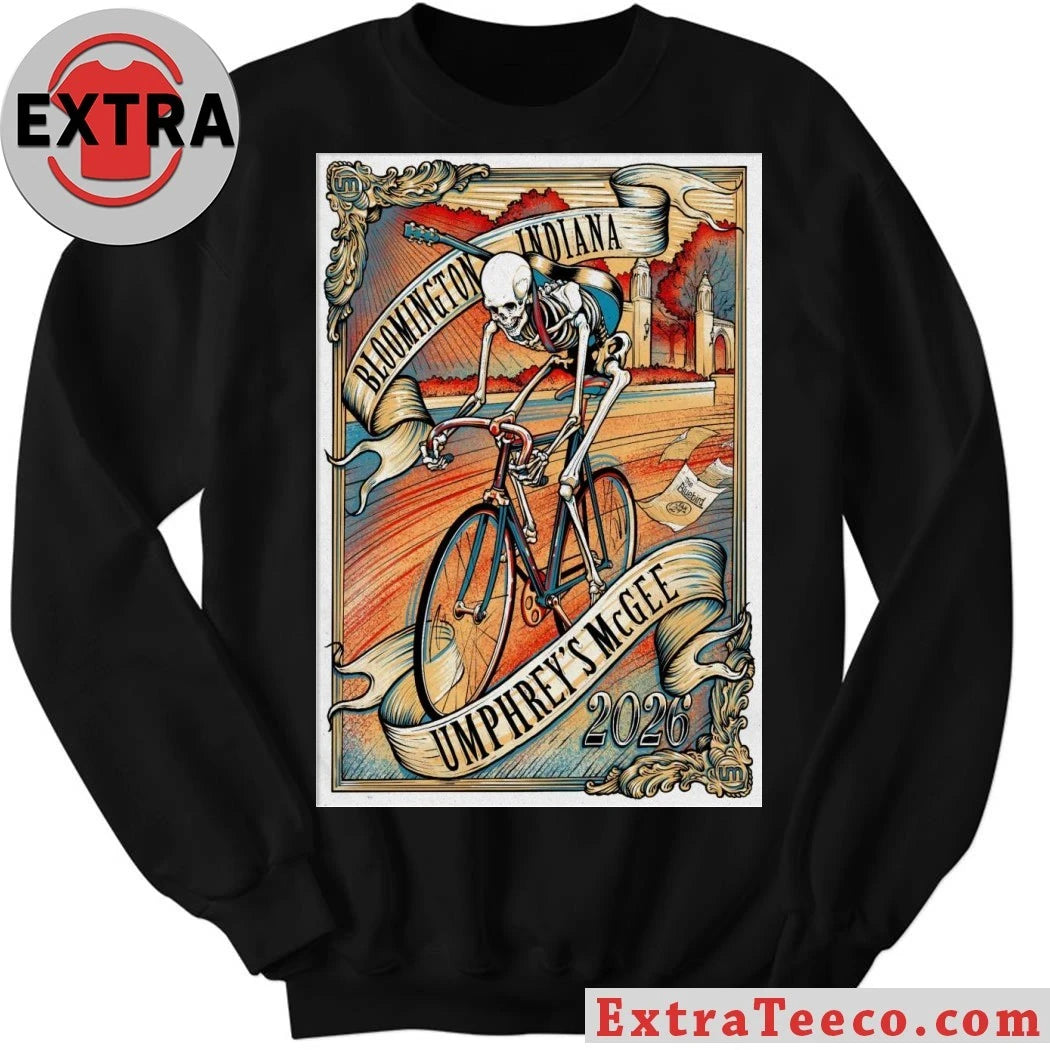 Official Umphrey’s McGee Event Bloomington IN On Jan 29 2026 Poster T-Shirt