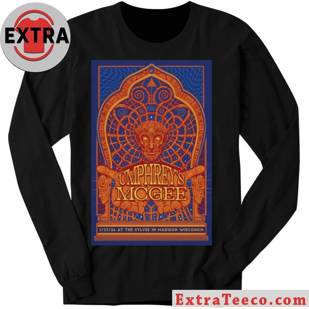 Official Umphrey’s McGee Madison, WI On January 23 2026 Event Poster Shirt
