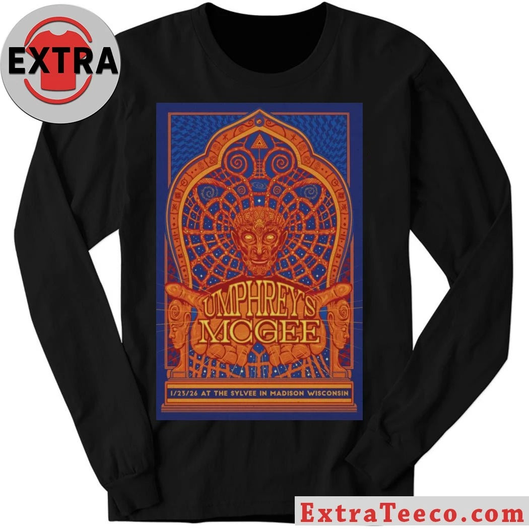 Official Umphrey’s McGee Madison, WI On January 23 2026 Event Poster Shirt