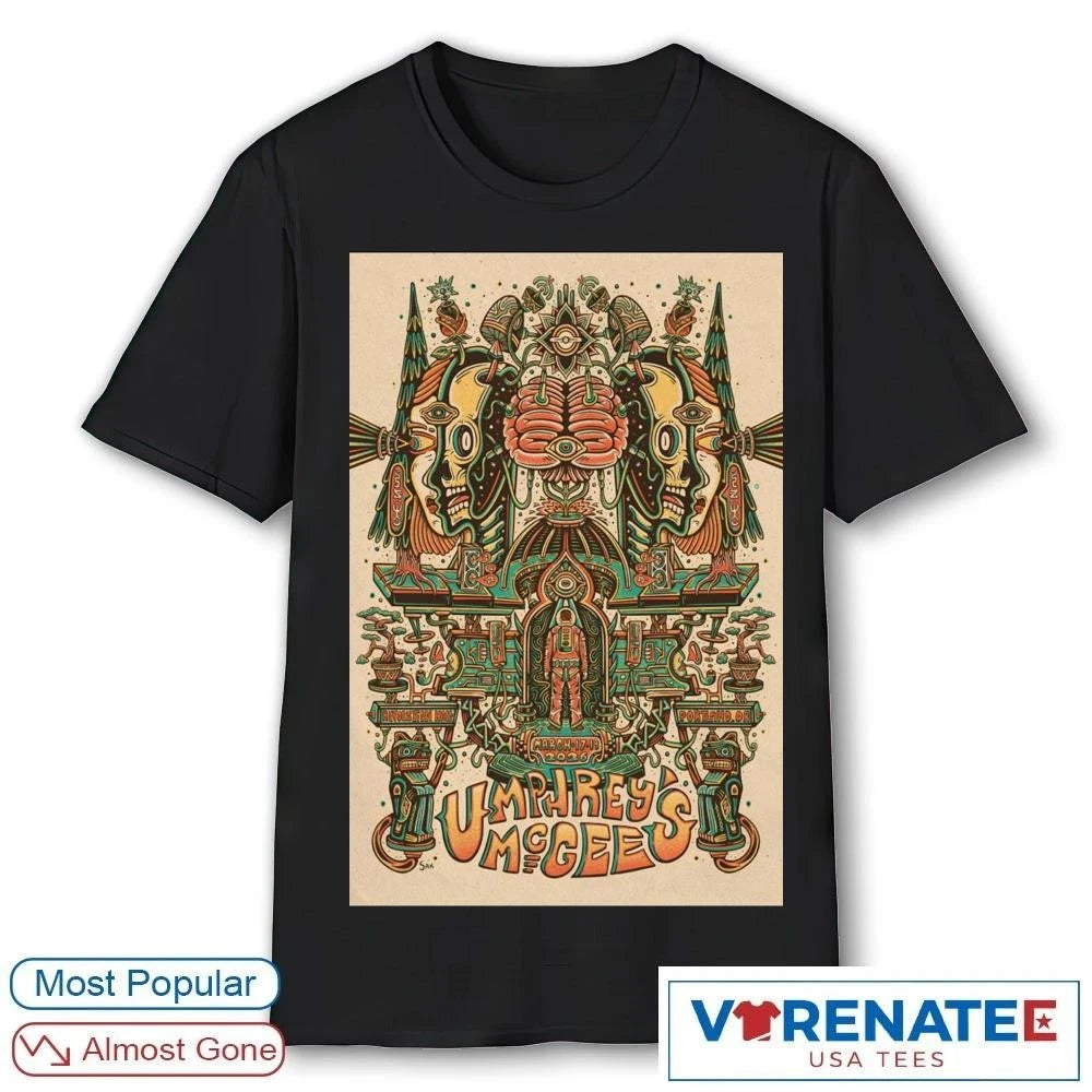 Official Umphrey’s McGee Portland OR On March 17-19 2026 Poster T-Shirt