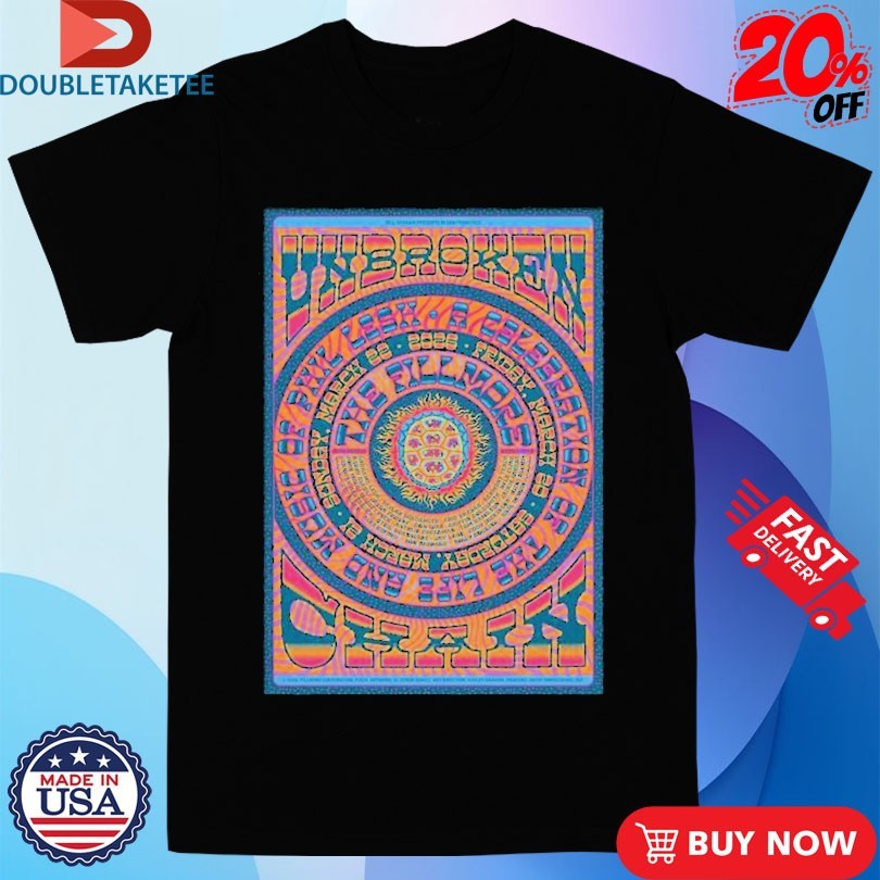 Official Unbroken Chain The Fillmore San Francisco CA Mar 22 2026 Shirts
