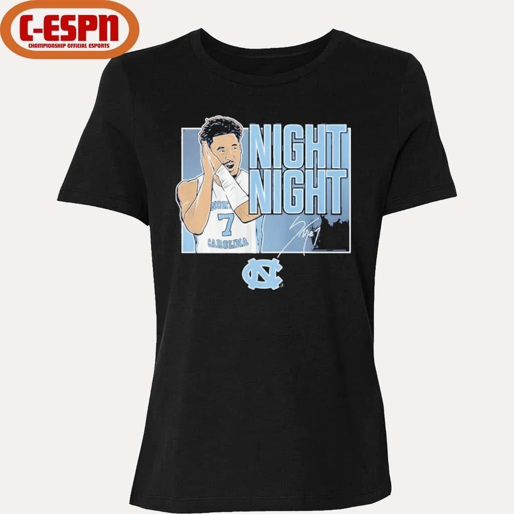 Official Unc Tar Heels Basketball Seth Trimble Night Night Shirt