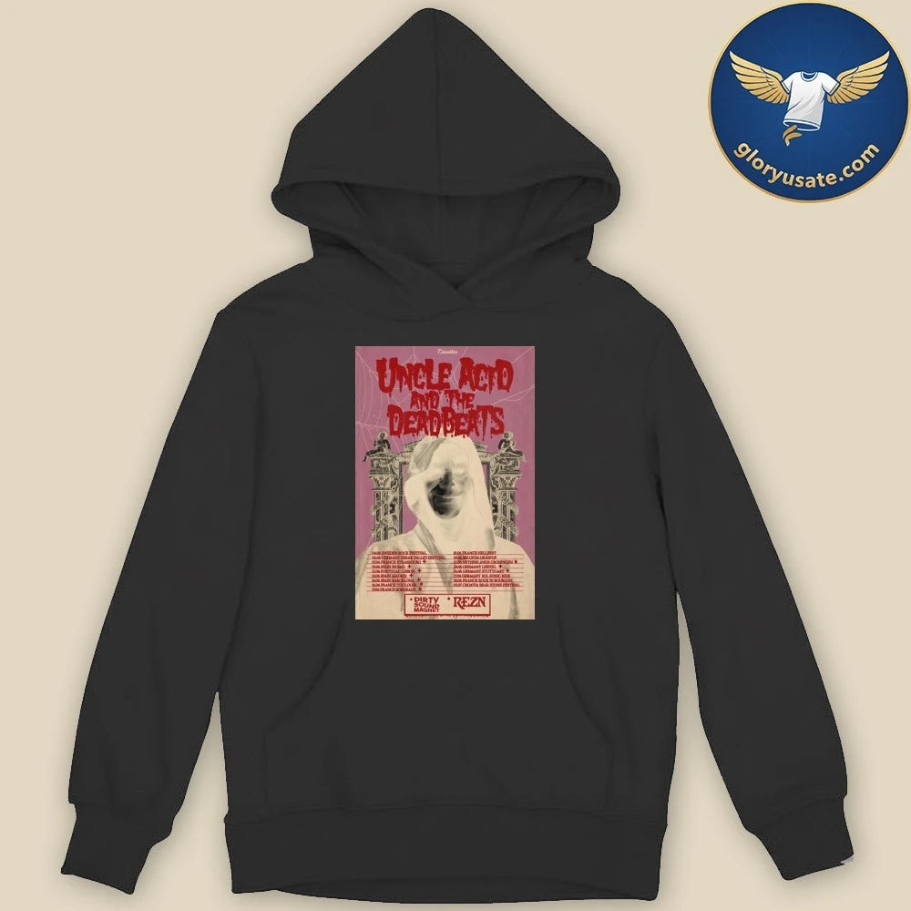 Official Uncle Acid And The Dead Beats Europe Tour 2026 Poster Shirt