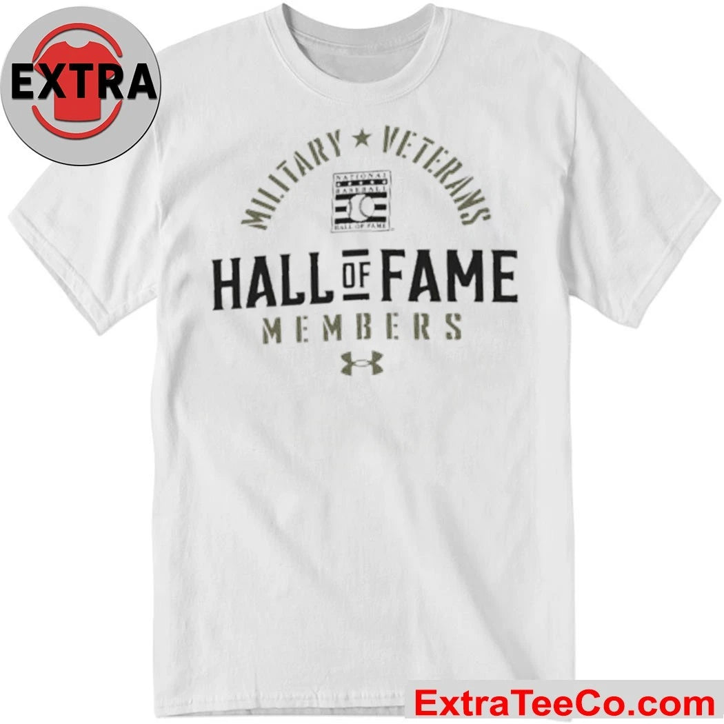 Official Under Armour Baseball Hall of Fame Armed Services Members Shirt