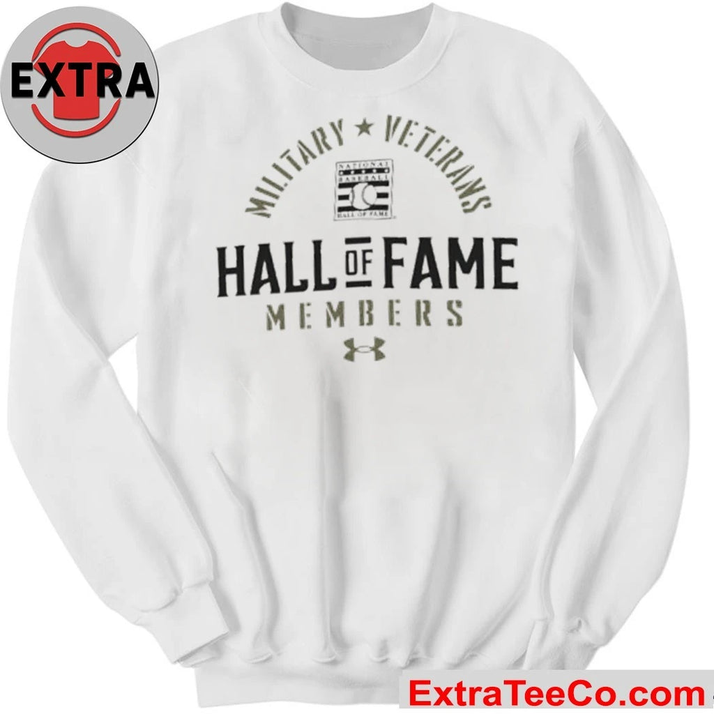 Official Under Armour Baseball Hall of Fame Armed Services Members Shirt