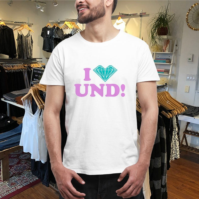 Official Undrafted I Love DMND Diamond Shirts