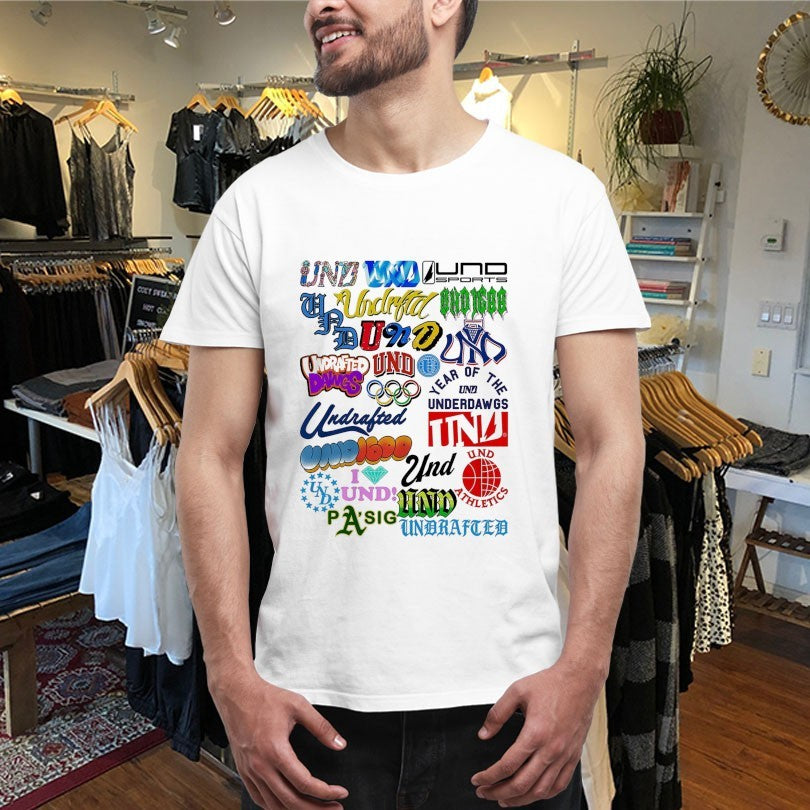 Official Undrafted Logos V3 Shirts