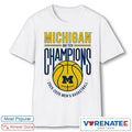Official University of Michigan Men’s Basketball 2025-2026 Big Ten Regular Season Champions T-Shirt