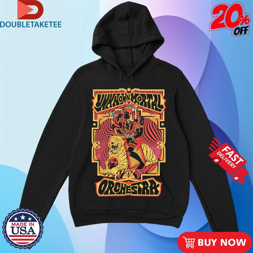 Official Unknown Mortal Orchestra Pogo Tiger Shirts
