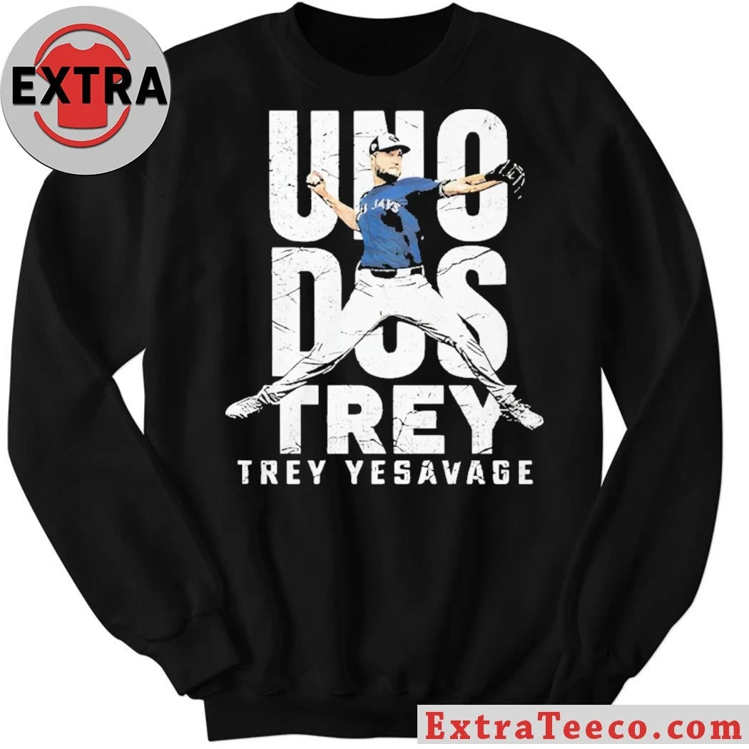 Official Uno Dos Trey Trey Yesavage Unisex T-Shirt