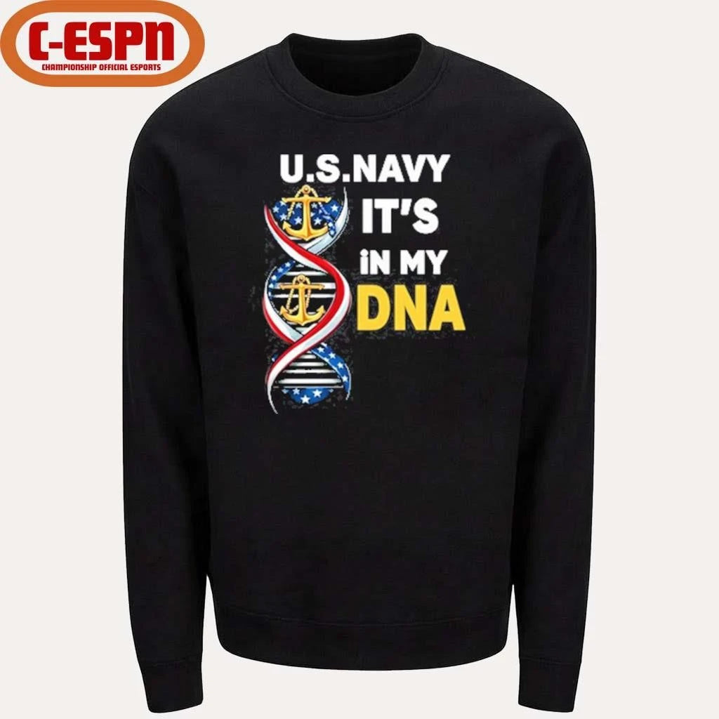 Official Us Navy It’s In My DNA Shirt