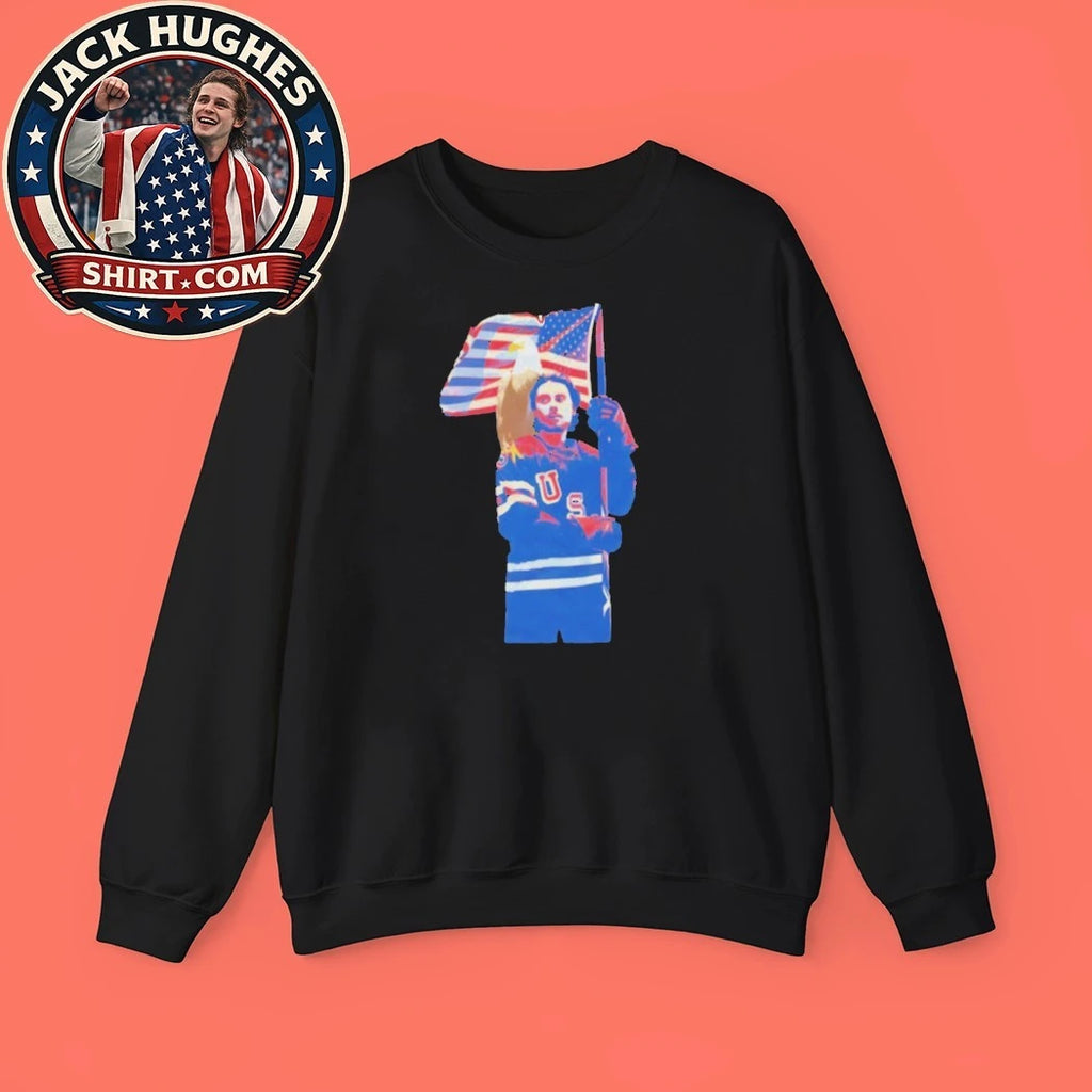Official Usa Hockey Miracle On Ice Eagle And American Flag Patriot Shirt