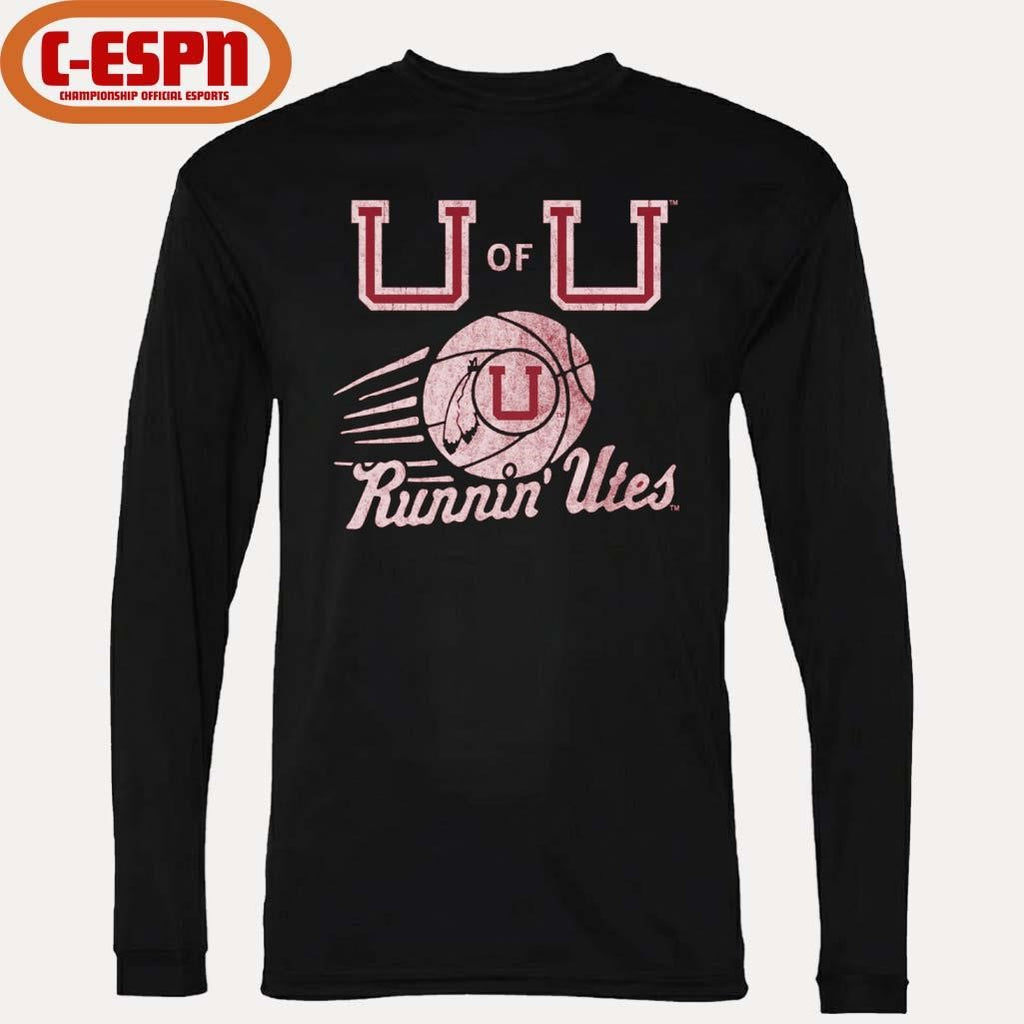 Official Utah Runnin’ Utes Vintage Basketball shirt