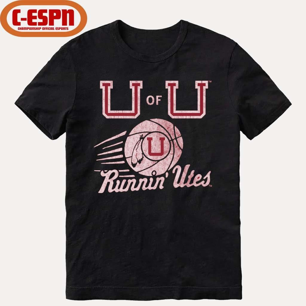 Official Utah Runnin’ Utes Vintage Basketball shirt