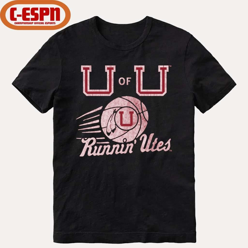 Official Utah Runnin’ Utes Vintage Basketball shirt