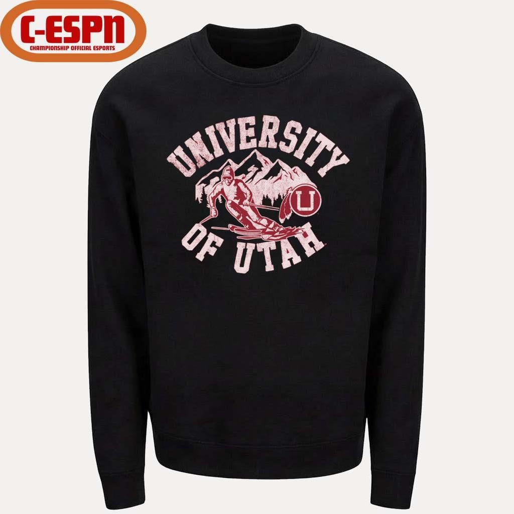 Official Utah Utes Vintage Ski shirt