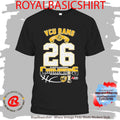Official VCU Rams 2025 Atlantic 10 Conference Champions Signed Roster Shirt