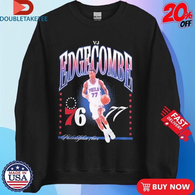 Official VJ Edgecombe Philadelphia 76ers Hype Shirts