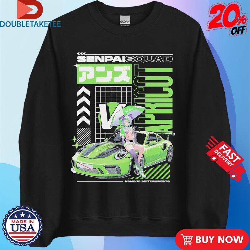 Official VShojo x Senpai Squad Apricot Anime Waifu Anime Waifu Shirts