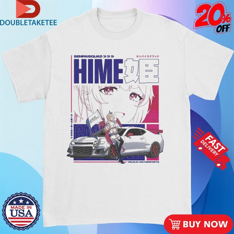 Official VShojo x Senpai Squad Hajime Hime Anime Waifu Anime Waifu Shirts