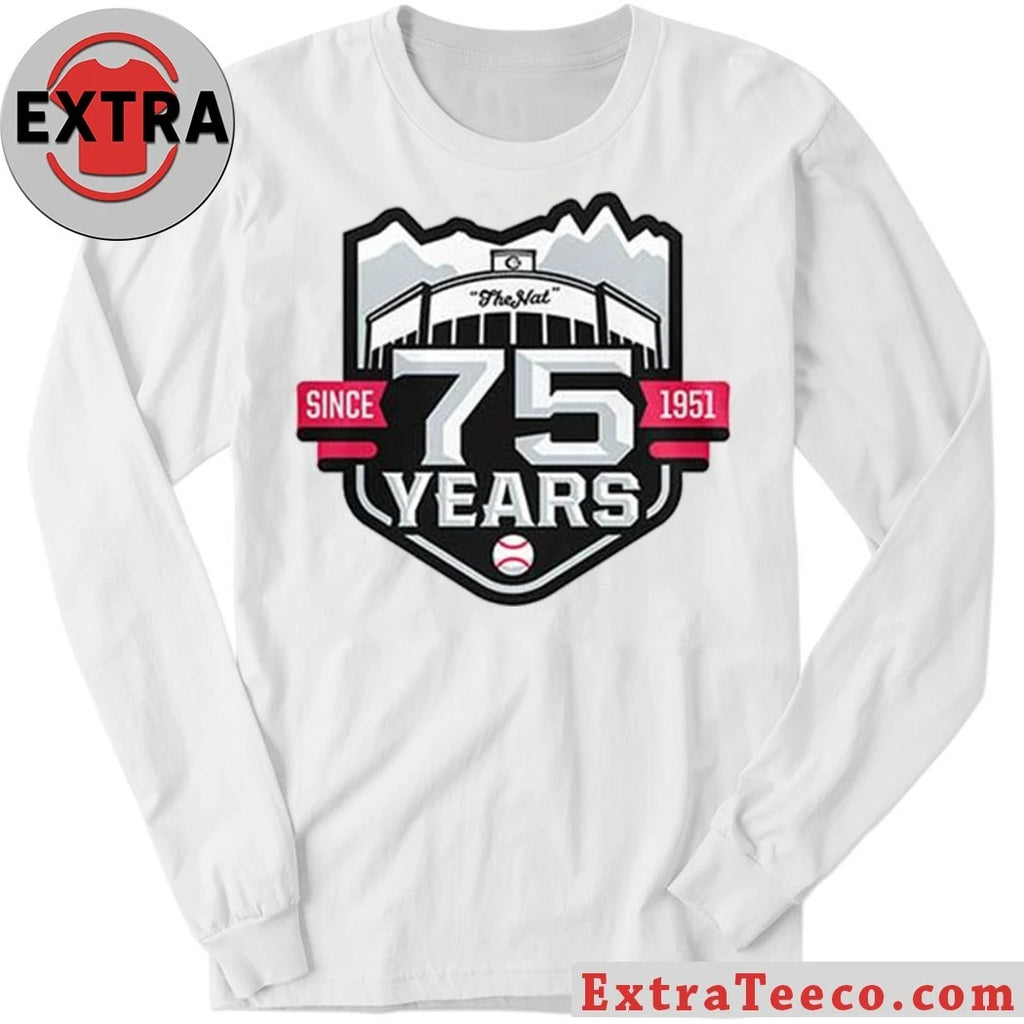 Official Vancouver Canadians 75th Anniversary Logo Hoodie T-Shirt
