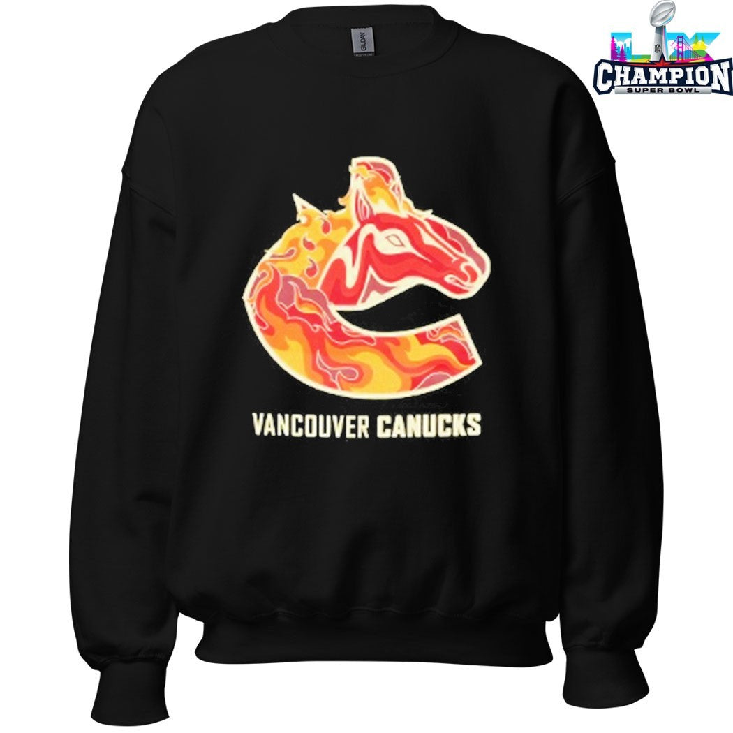 Official Vancouver Canucks Lunar New Year Logo T-shirts