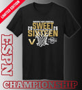 Official Vanderbilt Men’s Basketball 2026 Sweet Sixteen The Road To The Final Four Shirt