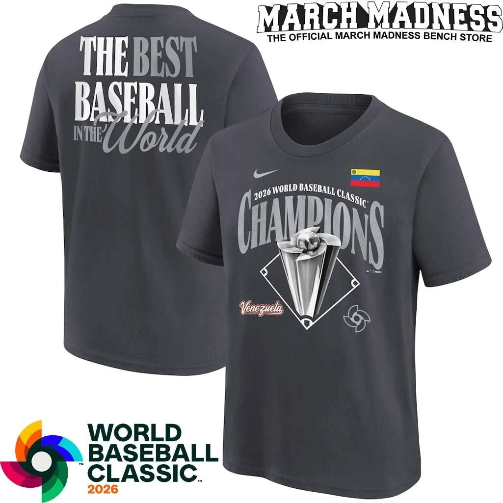 Official Venezuela 2026 World Baseball Classic Champions The Best Baseball In The World T-Shirt