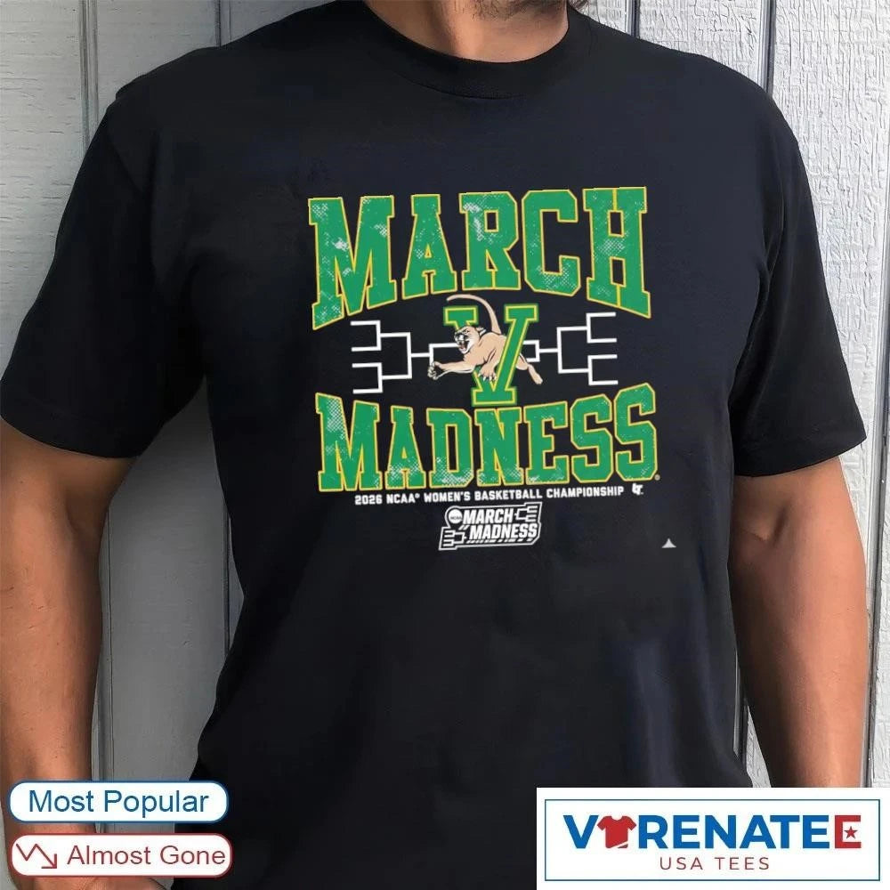 Official Vermont Catamounts WBB 2026 NCAA Women’s Basketball Championship March Madness T-Shirt