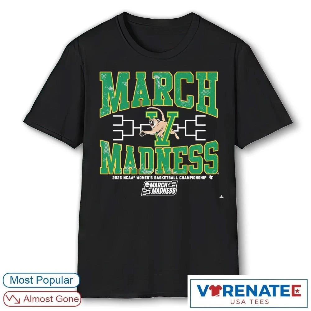 Official Vermont Catamounts WBB 2026 NCAA Women’s Basketball Championship March Madness T-Shirt