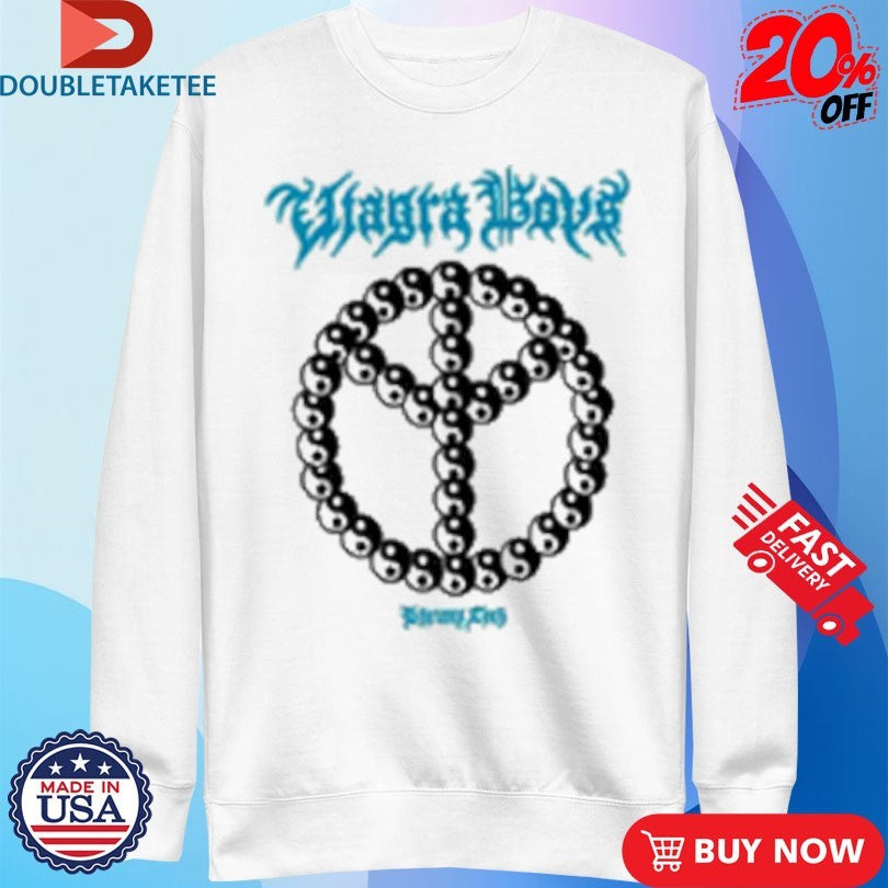 Official Viagra Boys World Peace Logo Shirts