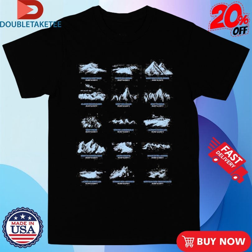 Official Vice 84 Les Montagnes T-Shirtss