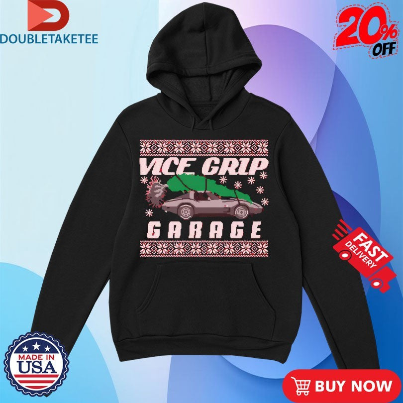 Official Vice Grip Garage Car Ugly Christmas Shirts