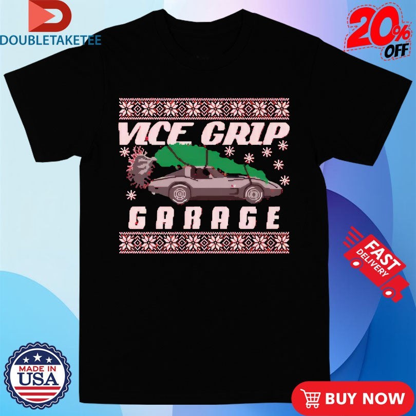 Official Vice Grip Garage Car Ugly Christmas Shirts