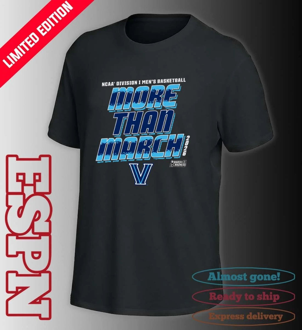 Official Villanova Men’s Basketball More Than March 2026 Shirt