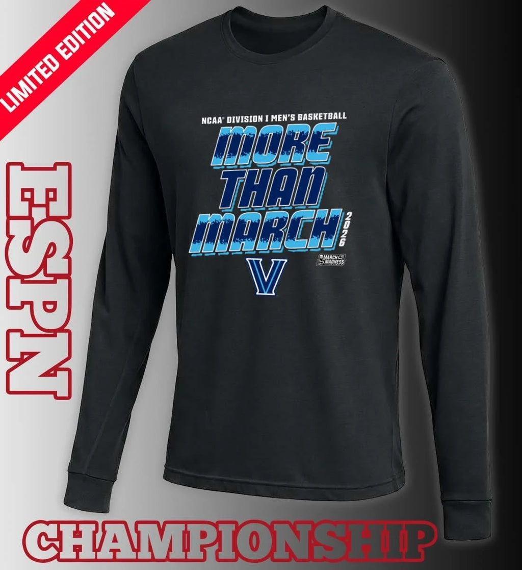 Official Villanova Men’s Basketball More Than March 2026 Shirt
