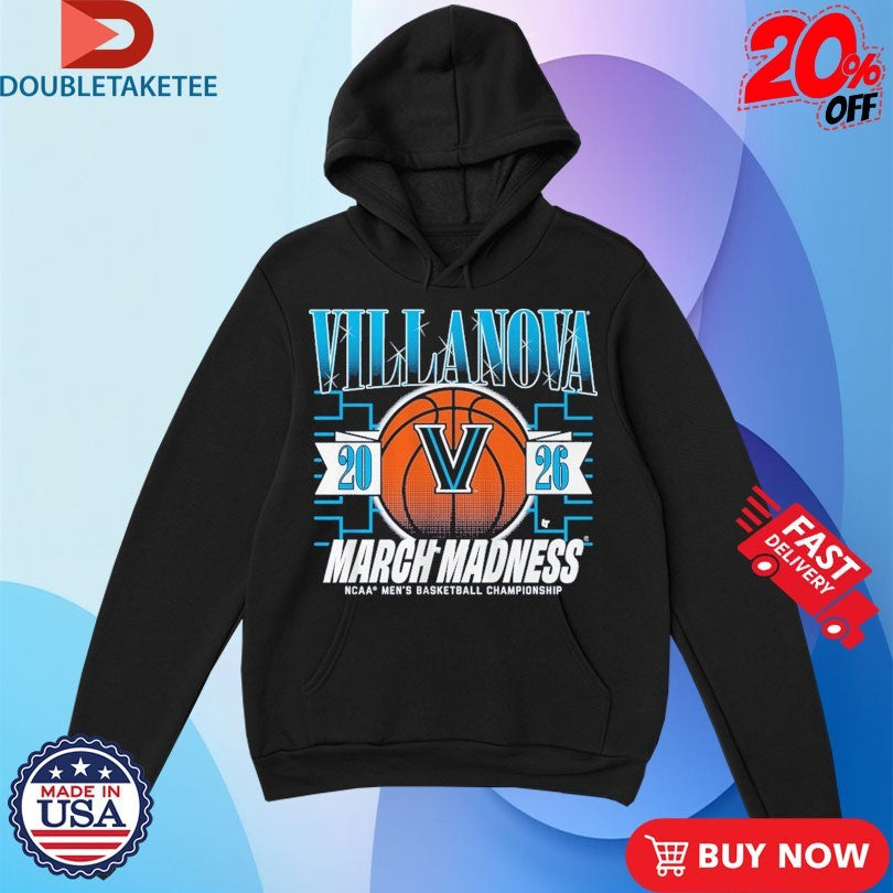 Official Villanova Wildcats NCAA Men’s Basketball Champions 2026 March Madness Shirts
